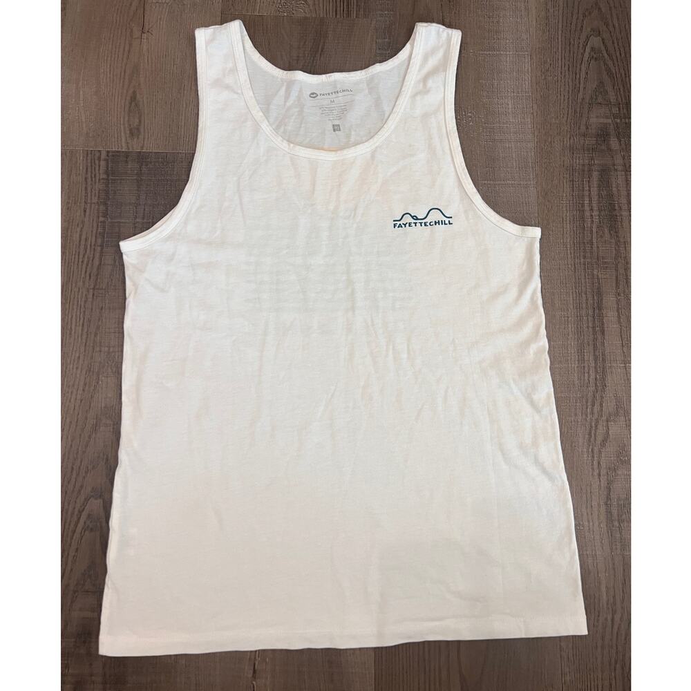 Fayettechill Men's Beach Mountain Sunset Tank Top